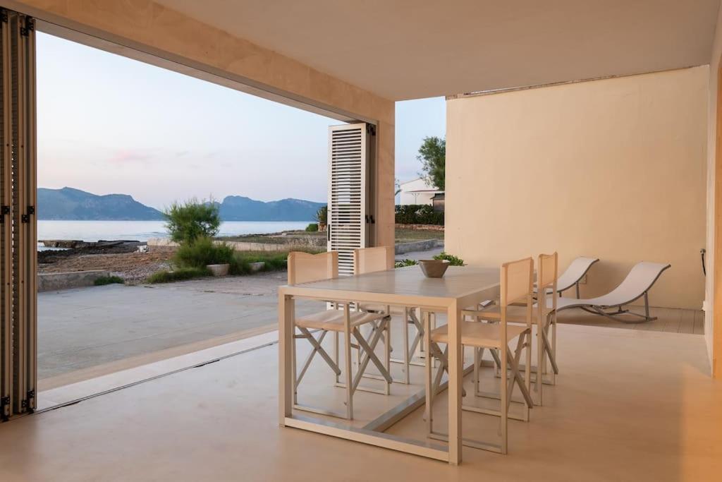 Moremar - Una Casa Especial Junto Al Mar Alcúdia Kültér fotó